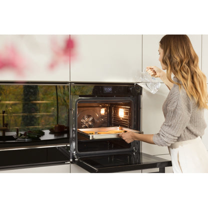 Franke Mythos Steam Oven, FMY 99 HS BK. Black / Black Glass