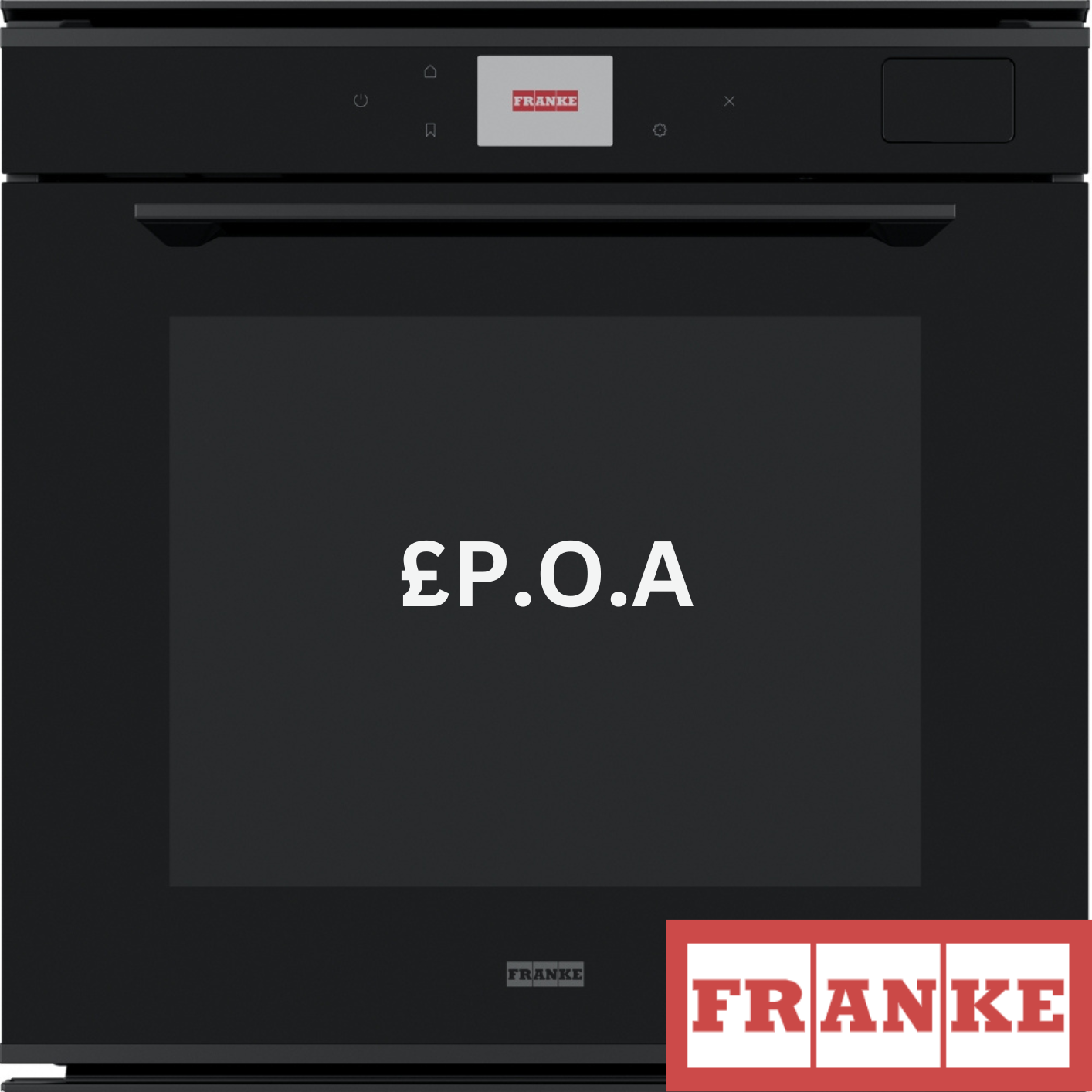 Franke Mythos Steam Oven, FMY 99 HS BK. Black / Black Glass