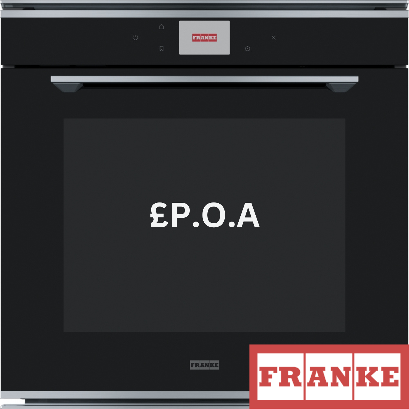 Franke Mythos Pyrolytic Touch Oven, FMY 99 P XS. Stainless Steel / Black Glass