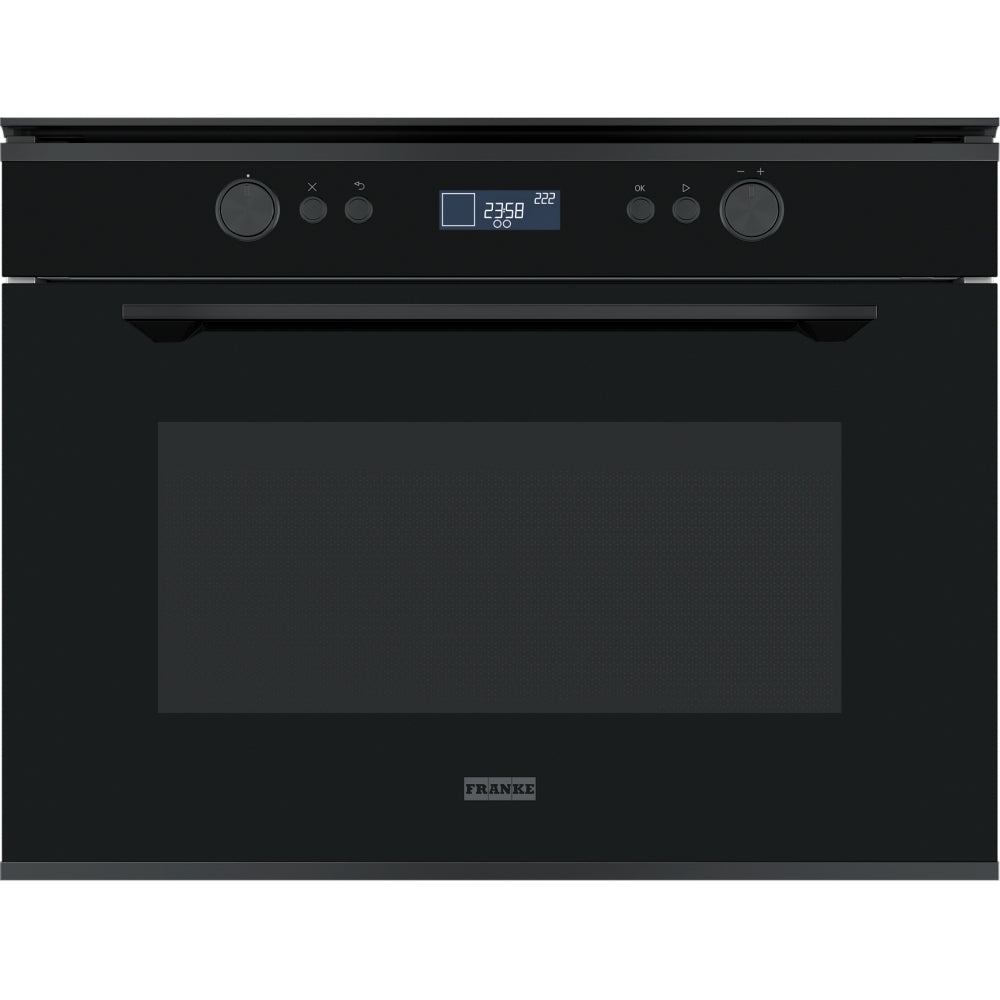 Franke Mythos Combi Compact Oven FMY 45 MW BK. Black / Black Glass