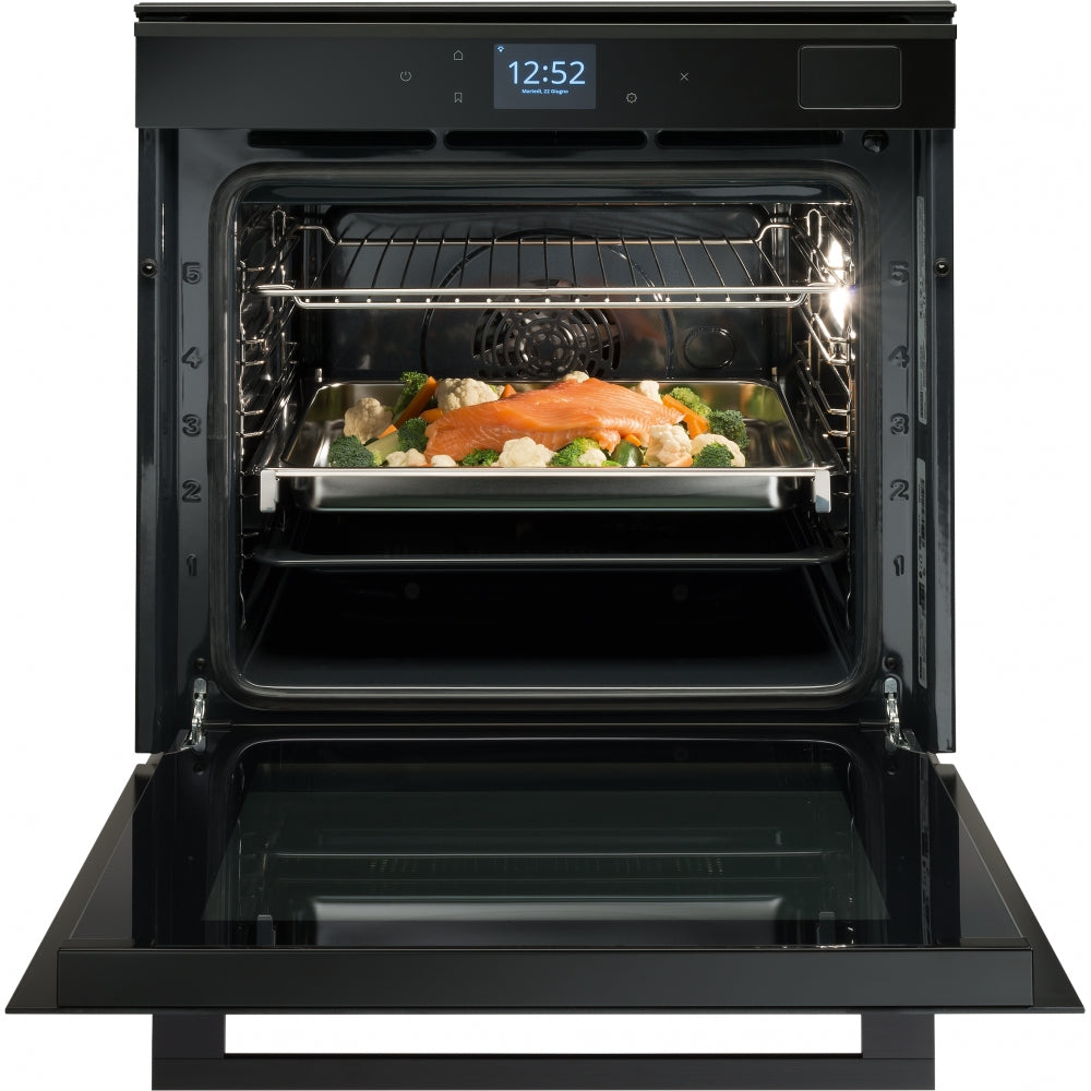 Franke Mythos Steam Oven, FMY 99 HS BK. Black / Black Glass