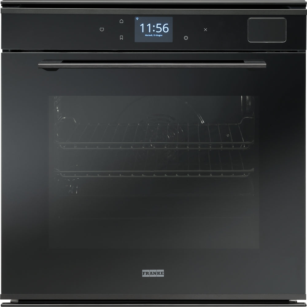 Franke Mythos Steam Oven, FMY 99 HS BK. Black / Black Glass