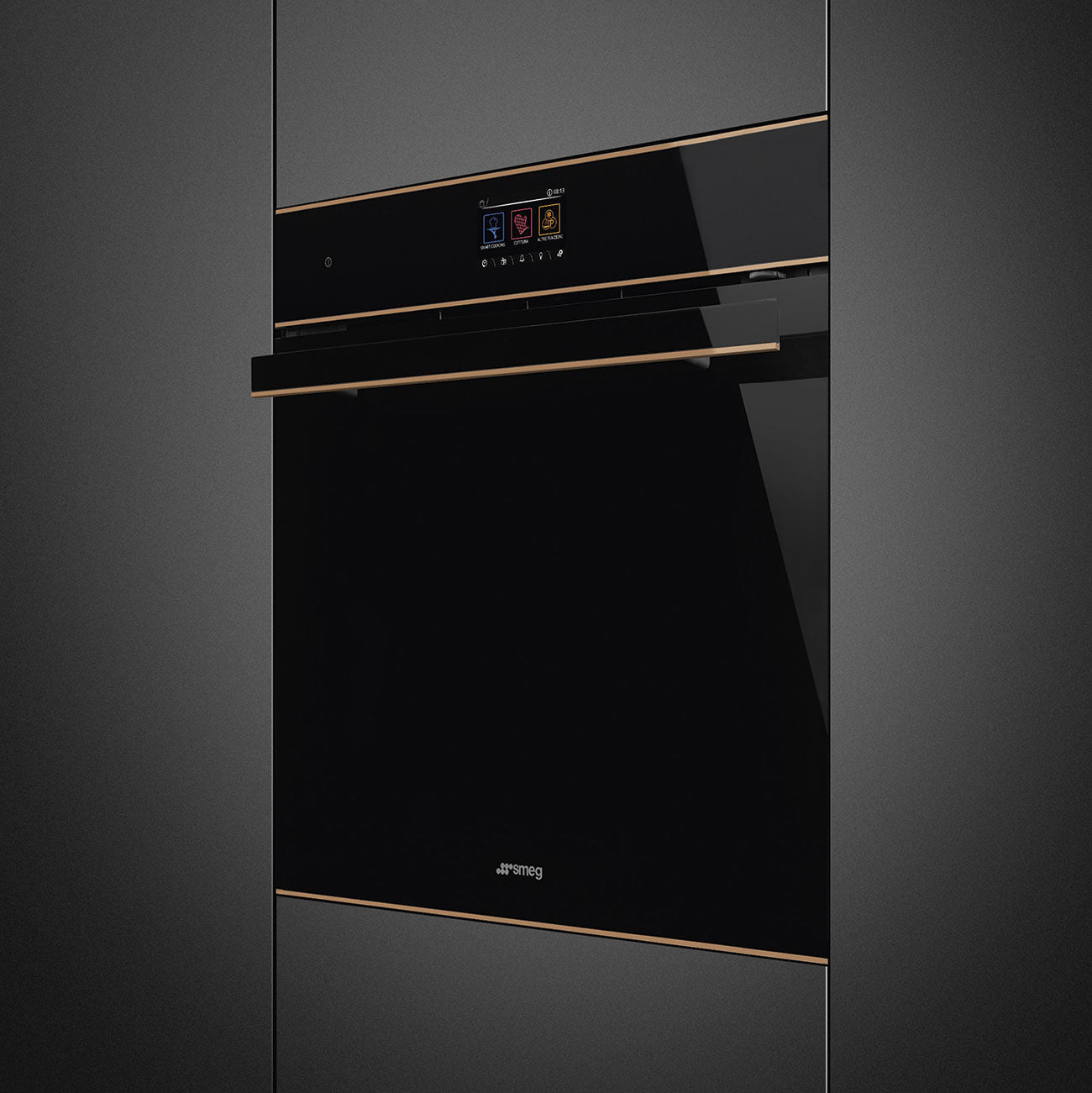 Smeg SOP6604S2PNR 60cm Dolce Stil Novo Pyrolytic SteamOne